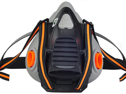 石英砂粉尘的克星：方盾半面罩的科学选型与使用指南