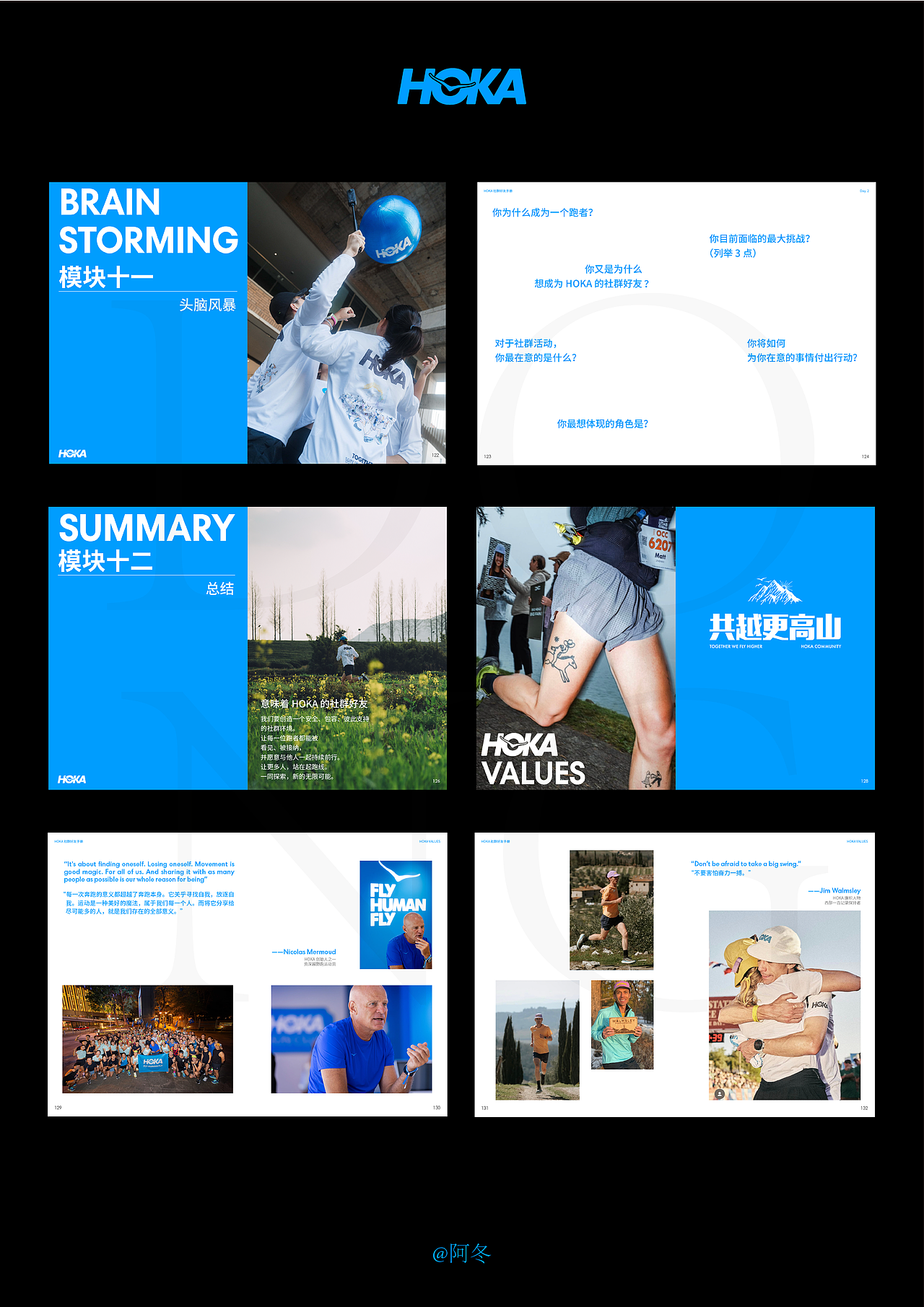 HOKA社群好友手册（图ZNDA1Nzc2Mzk2） - 书籍/画册 - 站酷设计师阿冬_adong原创素材 - 站酷ZCOOL