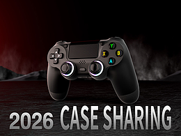 【產(chǎn)品渲染】 游戲手柄渲染分享