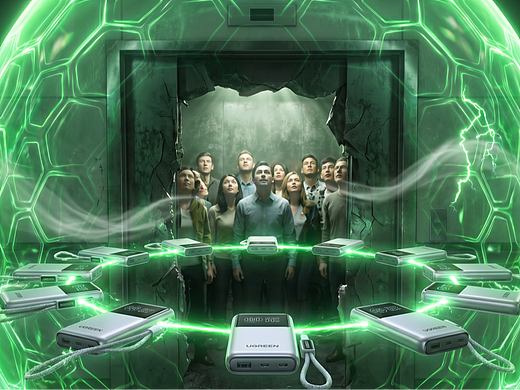 电力末日的守护铠甲绿联侠