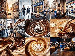 AIGC全流程广告片-咖啡