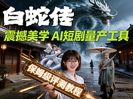 《白蛇传》AI案例短剧及全流程拆解🔥含工具