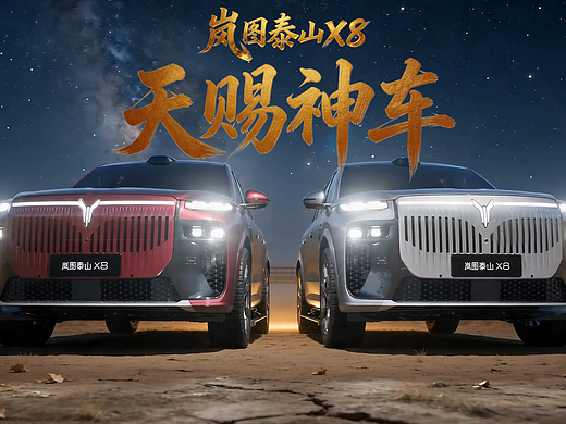 天赐神车！千里蜀道一日达|岚图泰山X8(新增内饰版) MV
