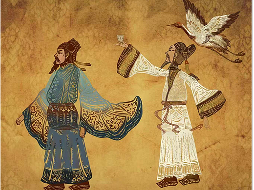 登楼入戏 鹤影江城