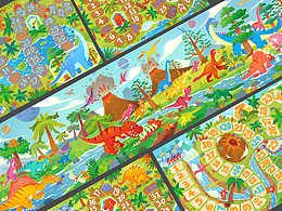 白垩纪恐龙大升级-拼图