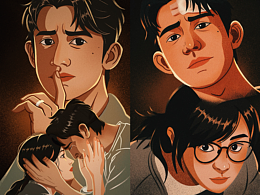 The Dark Romance Movie Poster Design