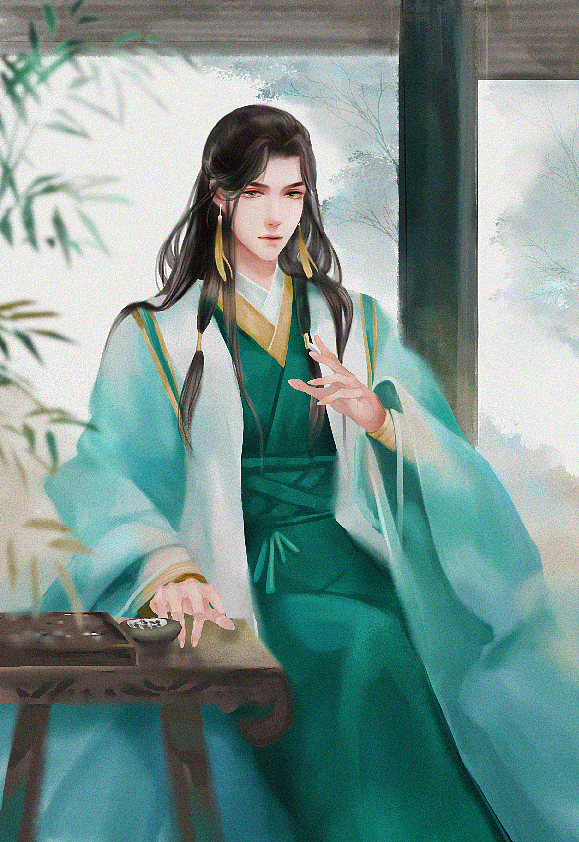 国风水墨・人物插画系列（图ZNDA1Nzk1NTQw） - 创作习作 - 站酷设计师画画的DC原创素材 - 站酷ZCOOL