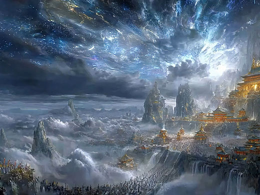 是你心目中幻想的仙界吗