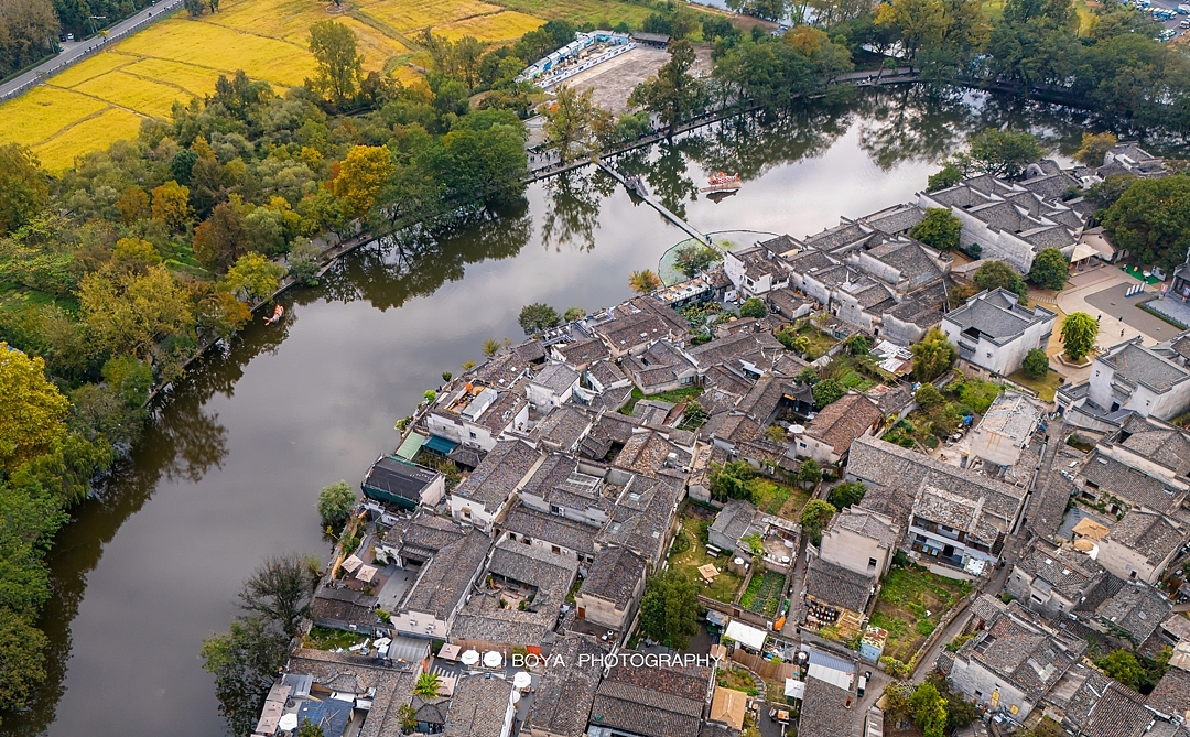 宏村秋韵（图ZNDA1Nzk5Njcy） - 风光摄影 - 站酷设计师博雅达观原创素材 - 站酷ZCOOL