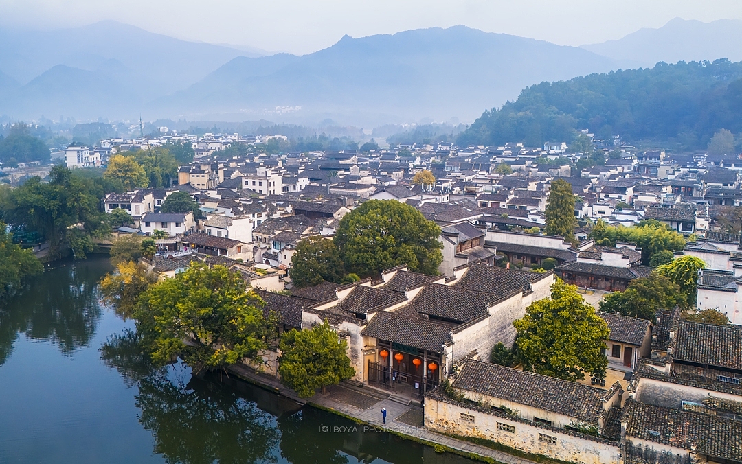 宏村秋韵（图ZNDA1Nzk5Njg0） - 风光摄影 - 站酷设计师博雅达观原创素材 - 站酷ZCOOL