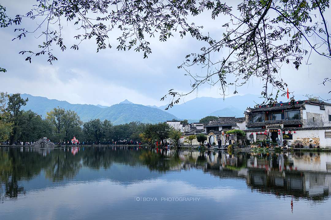 宏村秋韵（图ZNDA1Nzk5Njk2） - 风光摄影 - 站酷设计师博雅达观原创素材 - 站酷ZCOOL