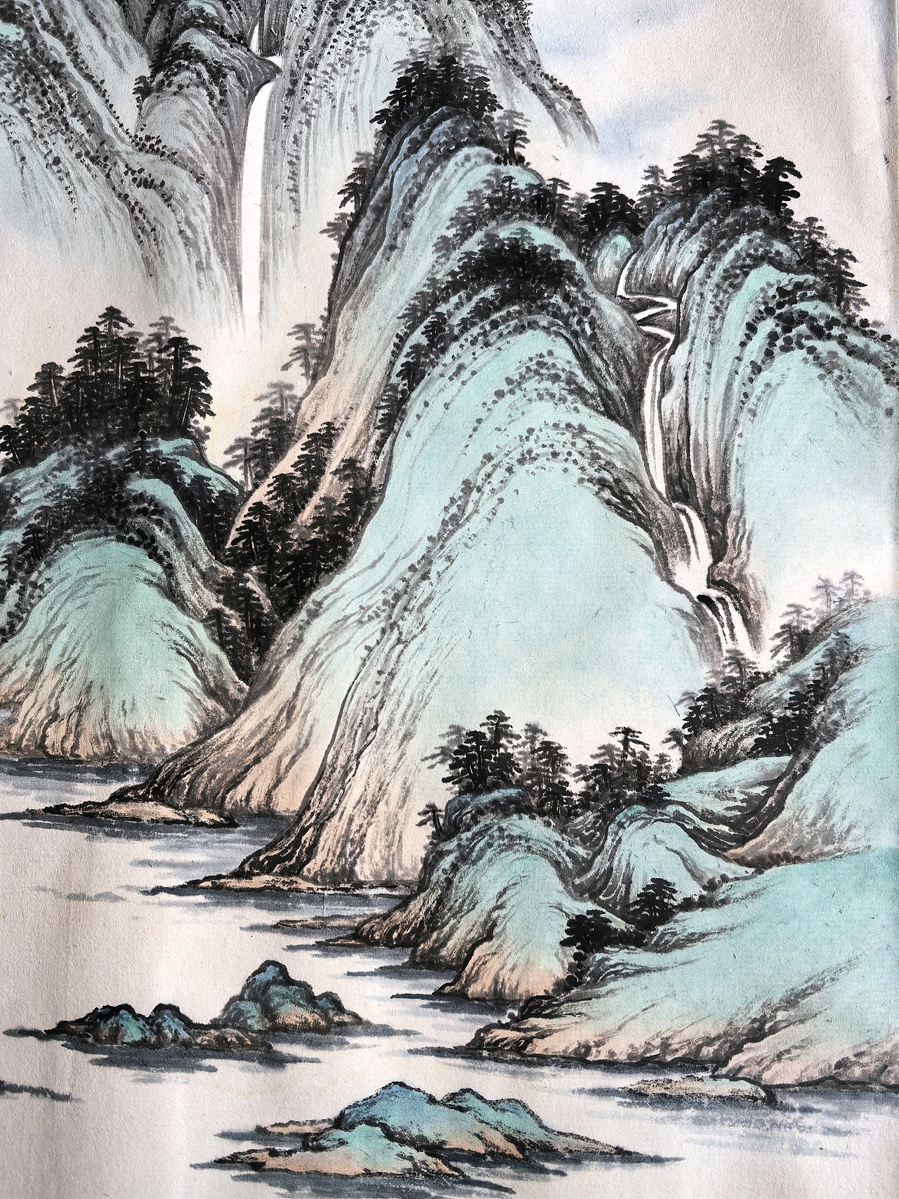 云溪春静（图ZNDA1ODAwMDY4） - 绘画 - 站酷设计师安田原创素材 - 站酷ZCOOL