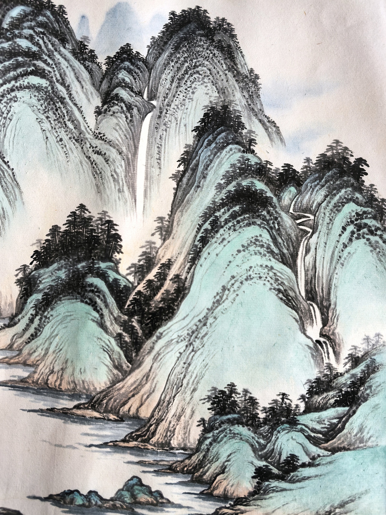 云溪春静（图ZNDA1ODAwMDcy） - 绘画 - 站酷设计师安田原创素材 - 站酷ZCOOL