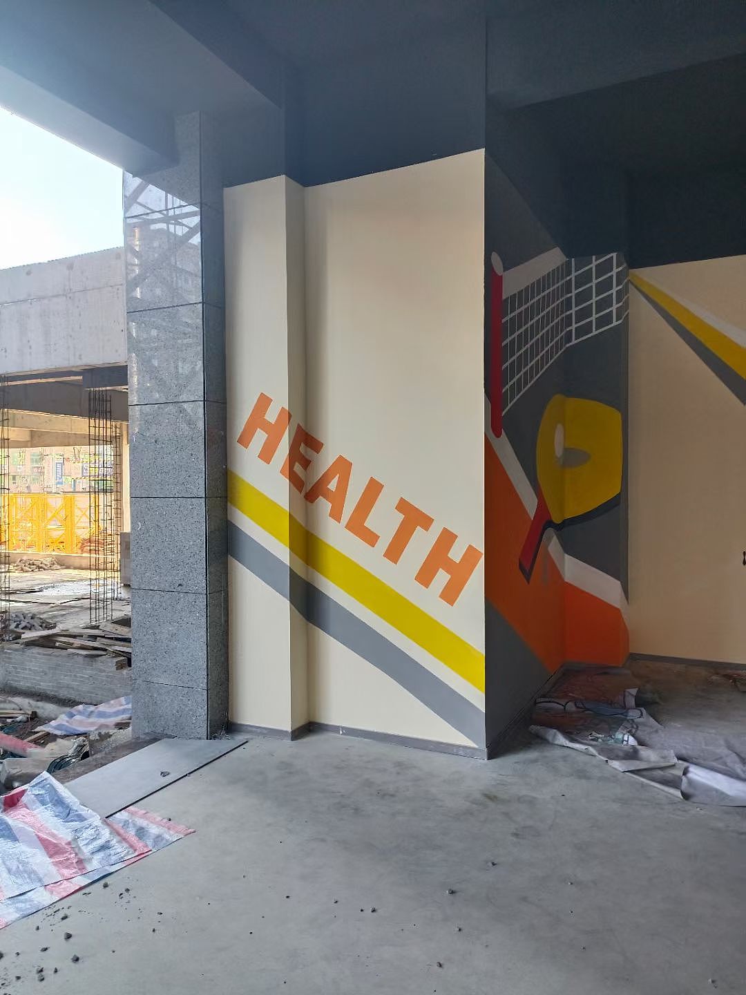 瑞安架空层墙绘（图ZNDA1ODAwNjQw） - 实验艺术 - 站酷设计师长艺墙绘原创素材 - 站酷ZCOOL