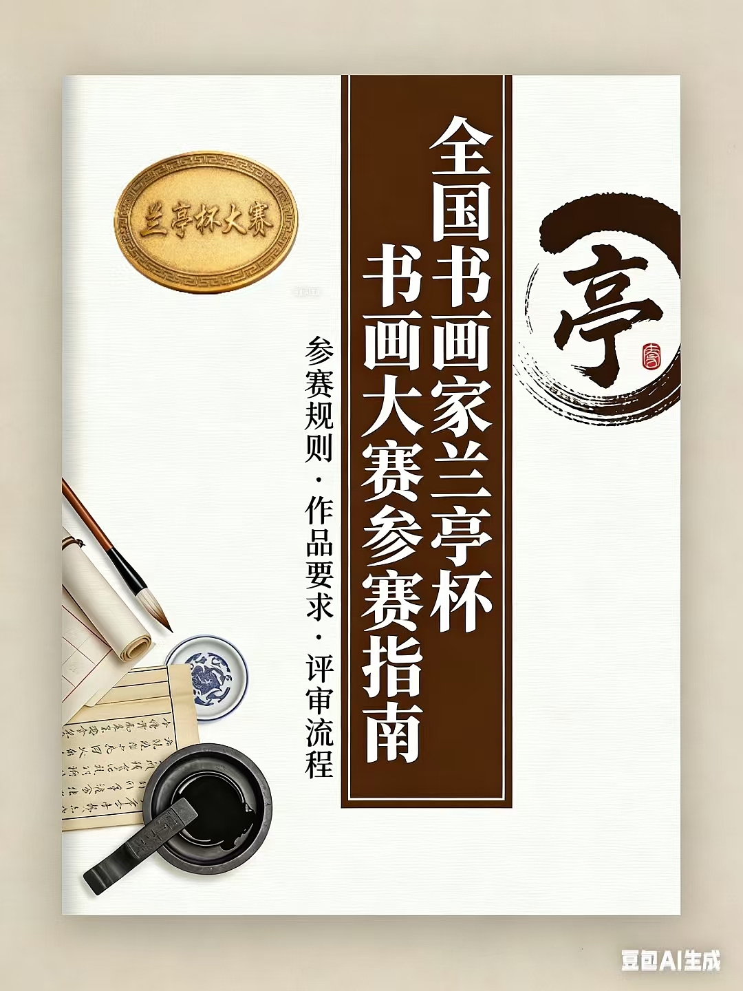 【中国书画】兰亭杯标志，兰亭杯就是全国书画家兰亭杯（图ZNDA1ODA0Mzky） - 其他平面 - 站酷设计师Z034418055原创素材 - 站酷ZCOOL