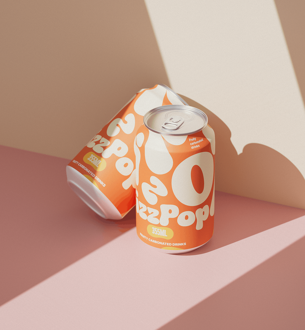 Drink-FizzPop 碳酸饮料/罐装饮料易拉罐包装设计（图ZNDA1ODA1MzM2） - 包装 - 站酷设计师dannniels原创素材 - 站酷ZCOOL