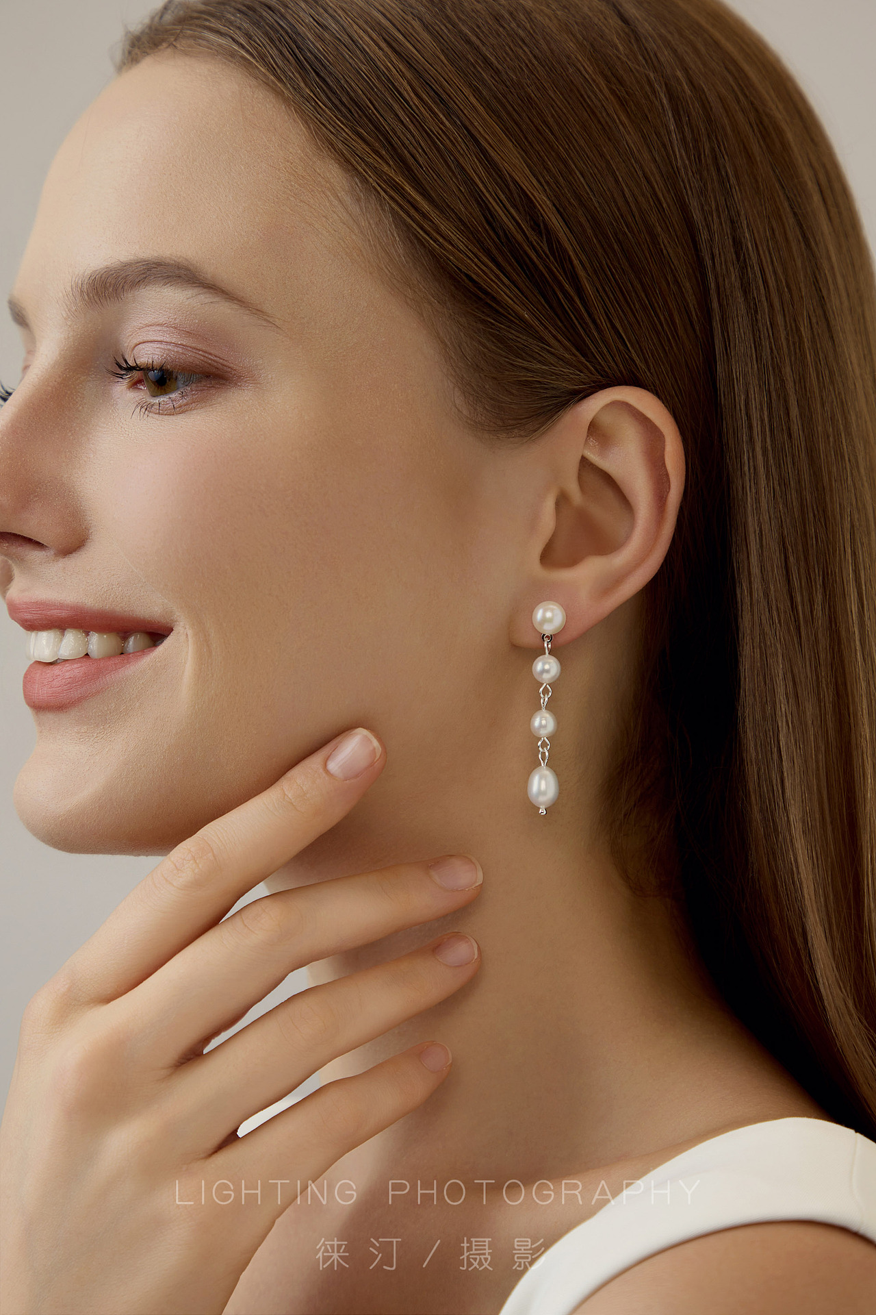 珍珠首饰摄影/ins风耳饰拍摄（图ZNDA1ODA1NTM2） - 产品摄影 - 站酷设计师珠宝产品摄影师原创素材 - 站酷ZCOOL