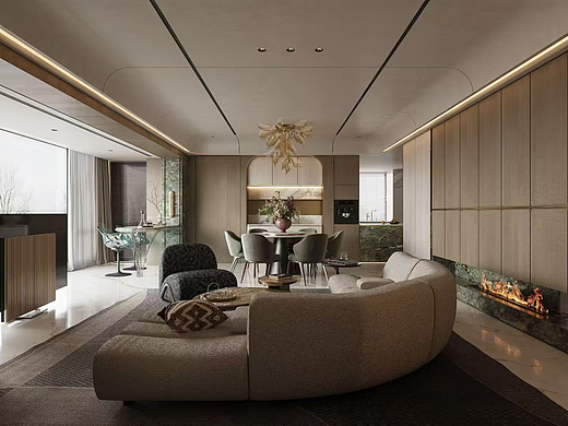 集予空间新案 大平层 I 老钱轻奢