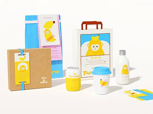 香蕉小猴咖啡-品牌设计