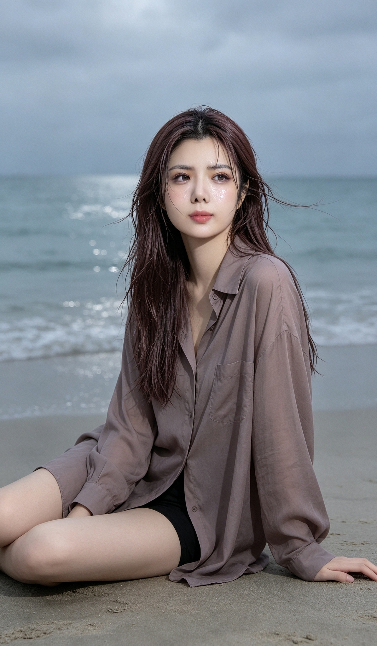 高级情绪写真（图ZNDA1ODEwNDAw） - AI作品 - 站酷设计师Z900590950原创素材 - 站酷ZCOOL