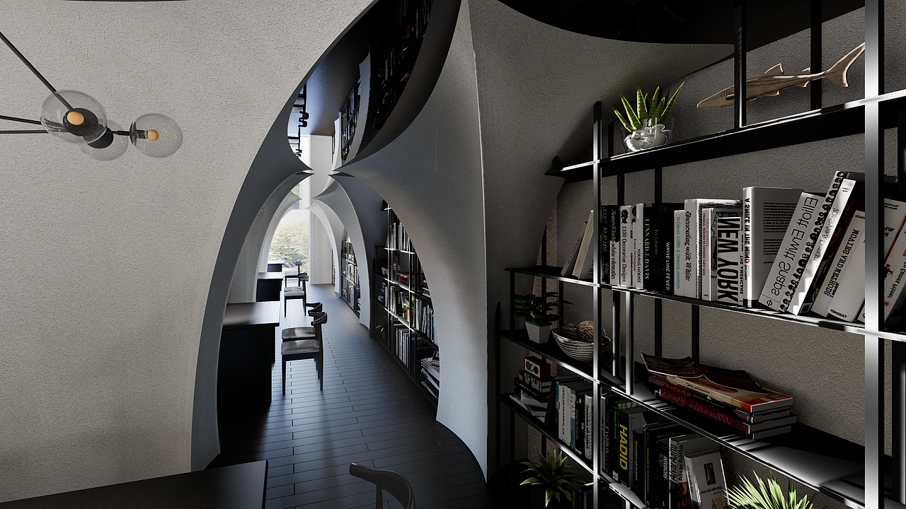 书店空间设计（图ZNDA1ODE2MDIw） - 商业空间设计 - 站酷设计师宋侃侃原创素材 - 站酷ZCOOL