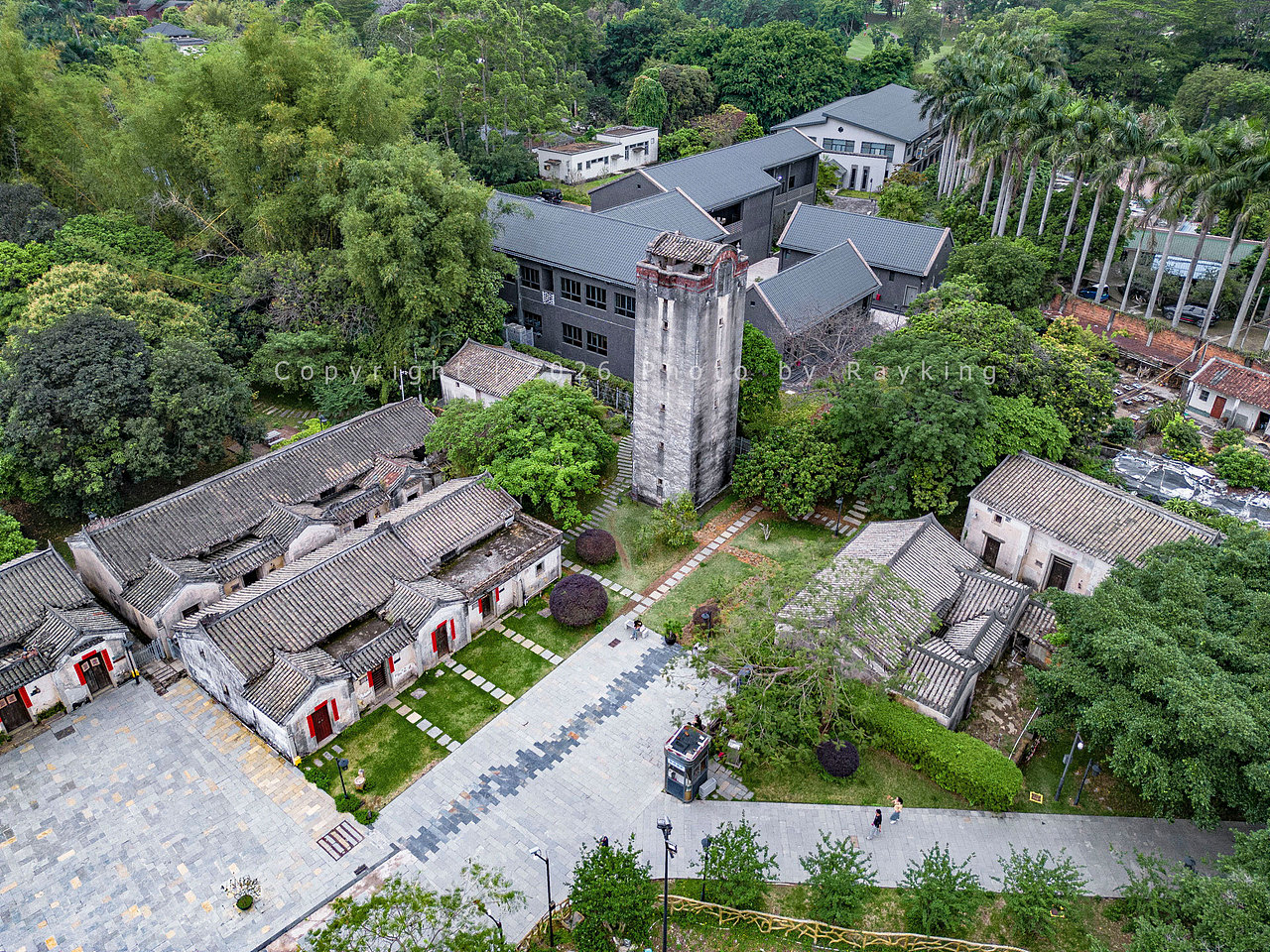 碉楼、田园与版画｜观澜版画基地（图ZNDA1ODE2NTMy） - 风光摄影 - 站酷设计师金钻子原创素材 - 站酷ZCOOL