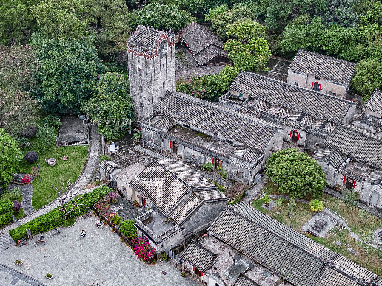 碉楼、田园与版画｜观澜版画基地（图ZNDA1ODE2NTQw） - 风光摄影 - 站酷设计师金钻子原创素材 - 站酷ZCOOL