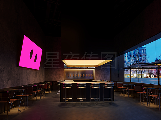 三两好友，一半微醺，一半醉意。