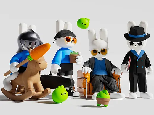 妙会的IP设计笔记｜最高密度的蓝（首页-ZNzM0ODk3NjA=） - 平面-IP形象 - 站酷设计师妙会的IP设计笔记原创素材 - 站酷ZCOOL