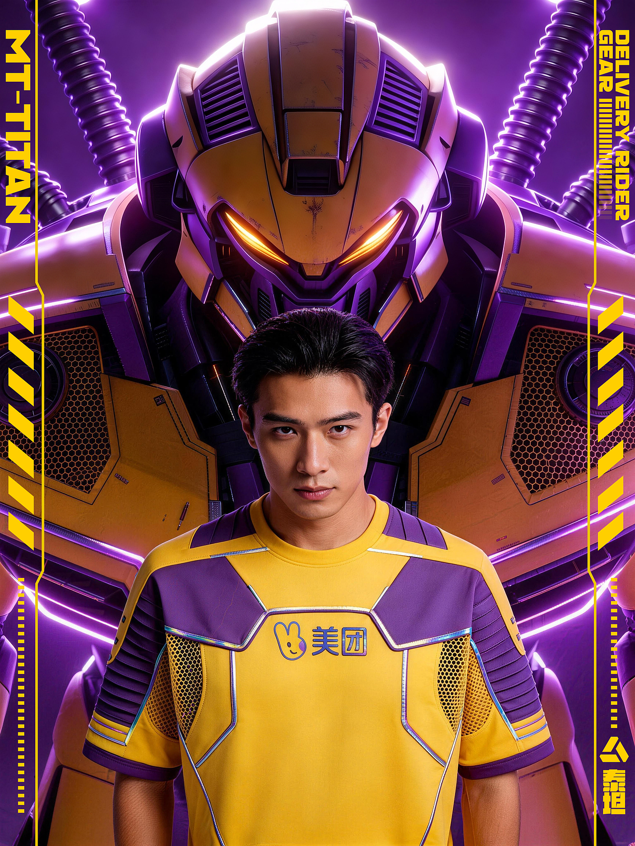 美团外卖机能装备：MT—TITAN 泰坦（图ZNDA1ODE5NDIw） - 其他服装 - 站酷设计师万鱼鱼原创素材 - 站酷ZCOOL