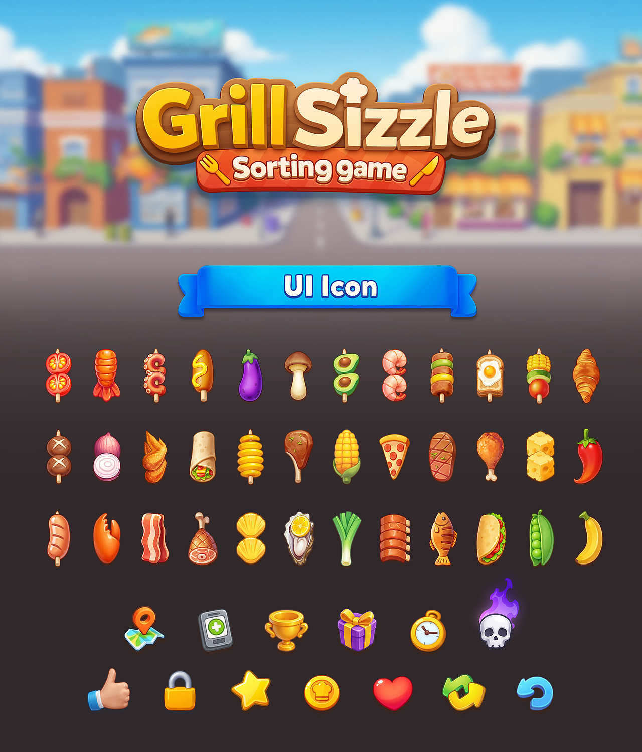 休闲小游戏（图ZNDA1ODIwMDU2） - 游戏UI - 站酷设计师stming原创素材 - 站酷ZCOOL