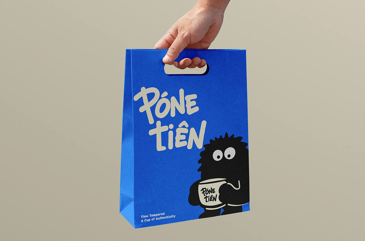 「PoneTien」咖啡店品牌设计(图ZNDA1ODIwMTI0) - 品牌 - 站酷设计师留白田原创素材 - 站酷ZCOOL