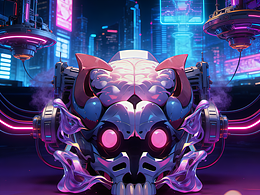 賽博朋克居容臺吉祥物