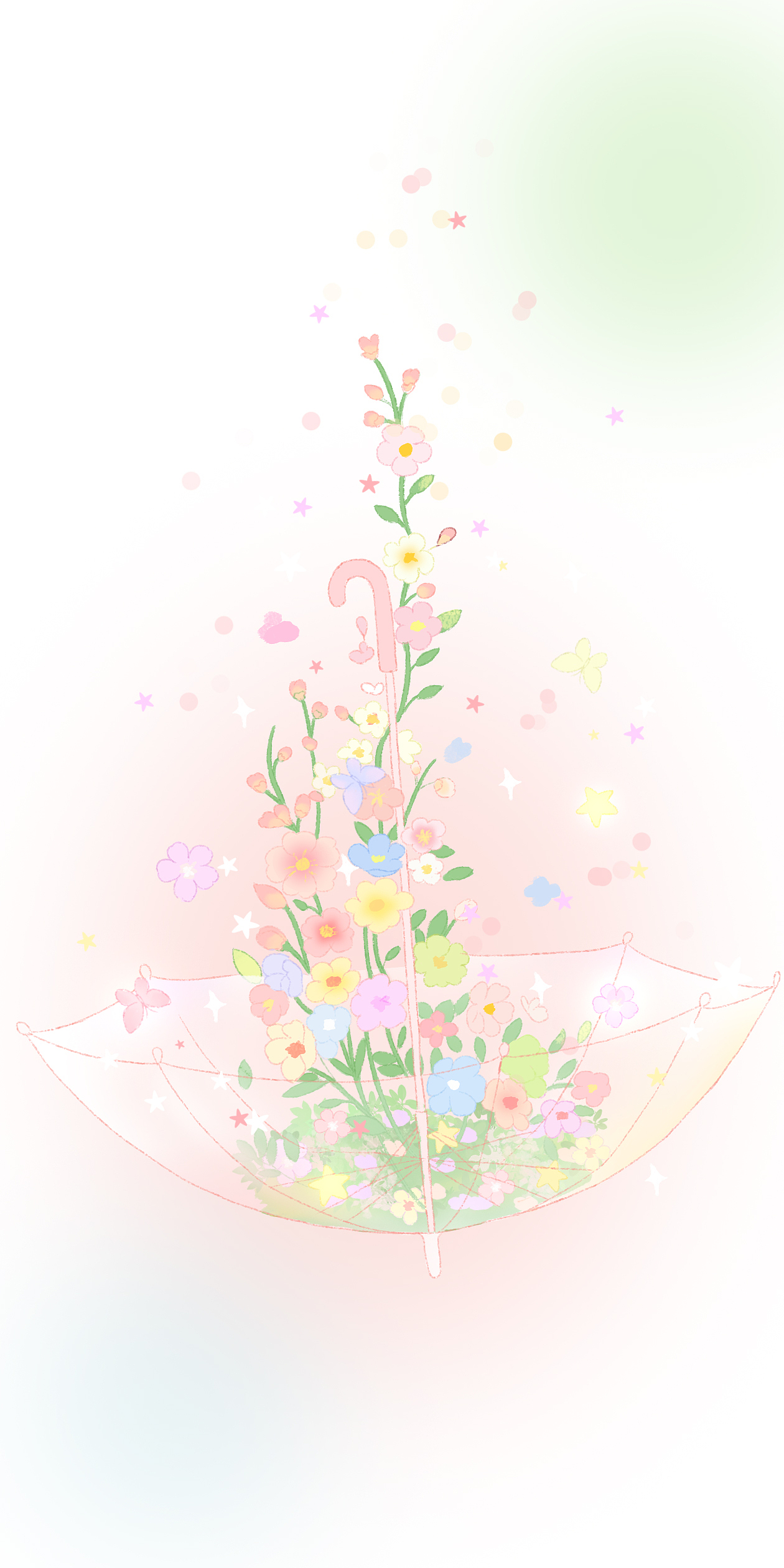 伞与花（图ZNDA1ODIyMDg4） - 创作习作 - 站酷设计师风铃拾球球原创素材 - 站酷ZCOOL