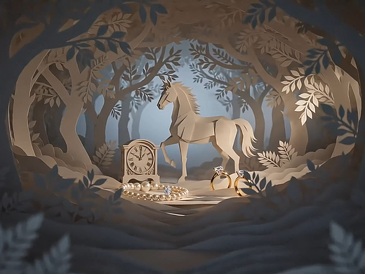 AI广告视觉日记・项链