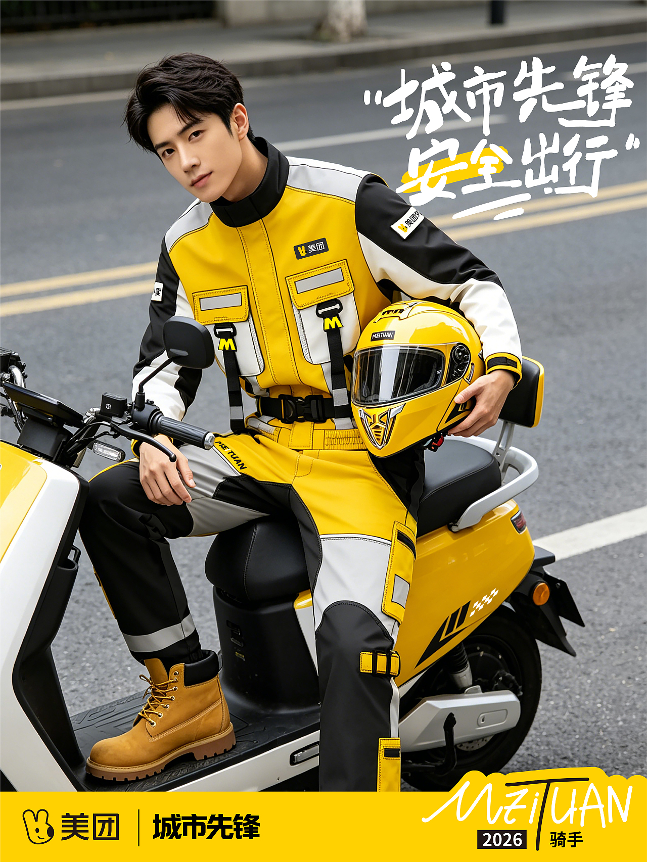 美团-城市先锋（图ZNDA1ODI0MDky） - 其他服装 - 站酷设计师白獅原创素材 - 站酷ZCOOL