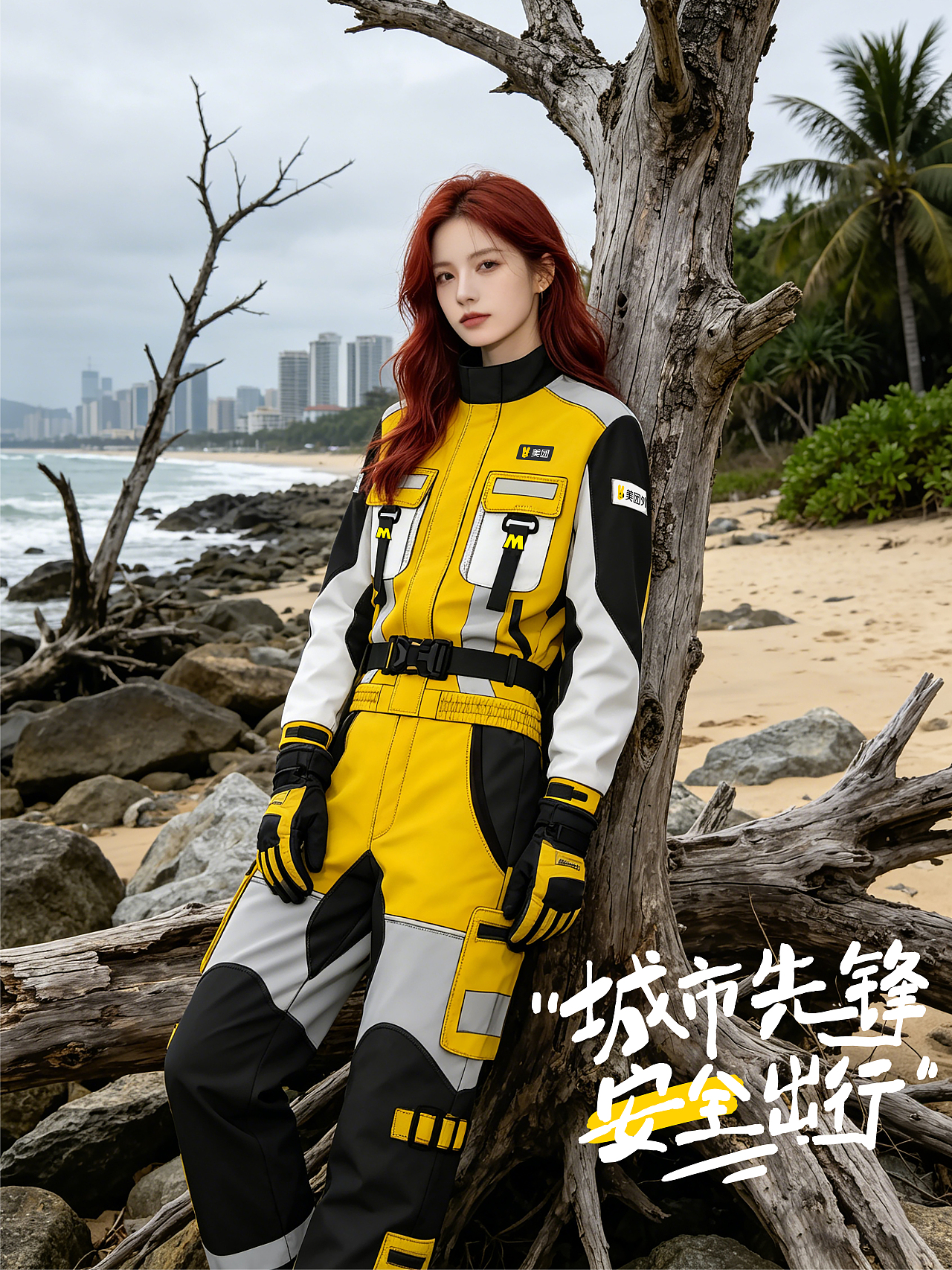 美团-城市先锋（图ZNDA1ODI0MTQ0） - 其他服装 - 站酷设计师白獅原创素材 - 站酷ZCOOL