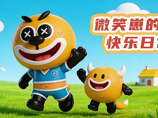 【盖维家族IP】微笑崽的快乐日常 | 第一弹（个人主页-ZNzM0OTA1MTY=） - IP形象 - 站酷设计师Garvey_Zhu原创素材 - 站酷ZCOOL