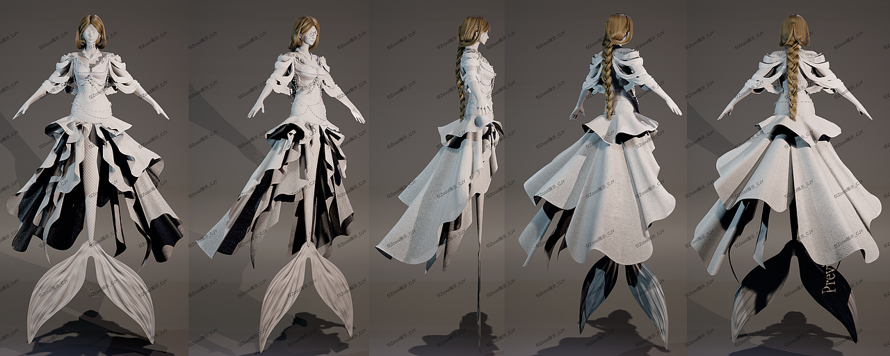 个人原创模型展示（图ZNDA1ODI1ODAw） - 人物/生物 - 站酷设计师c25931025原创素材 - 站酷ZCOOL