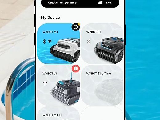 WYBOT智能泳池清洁机器人app