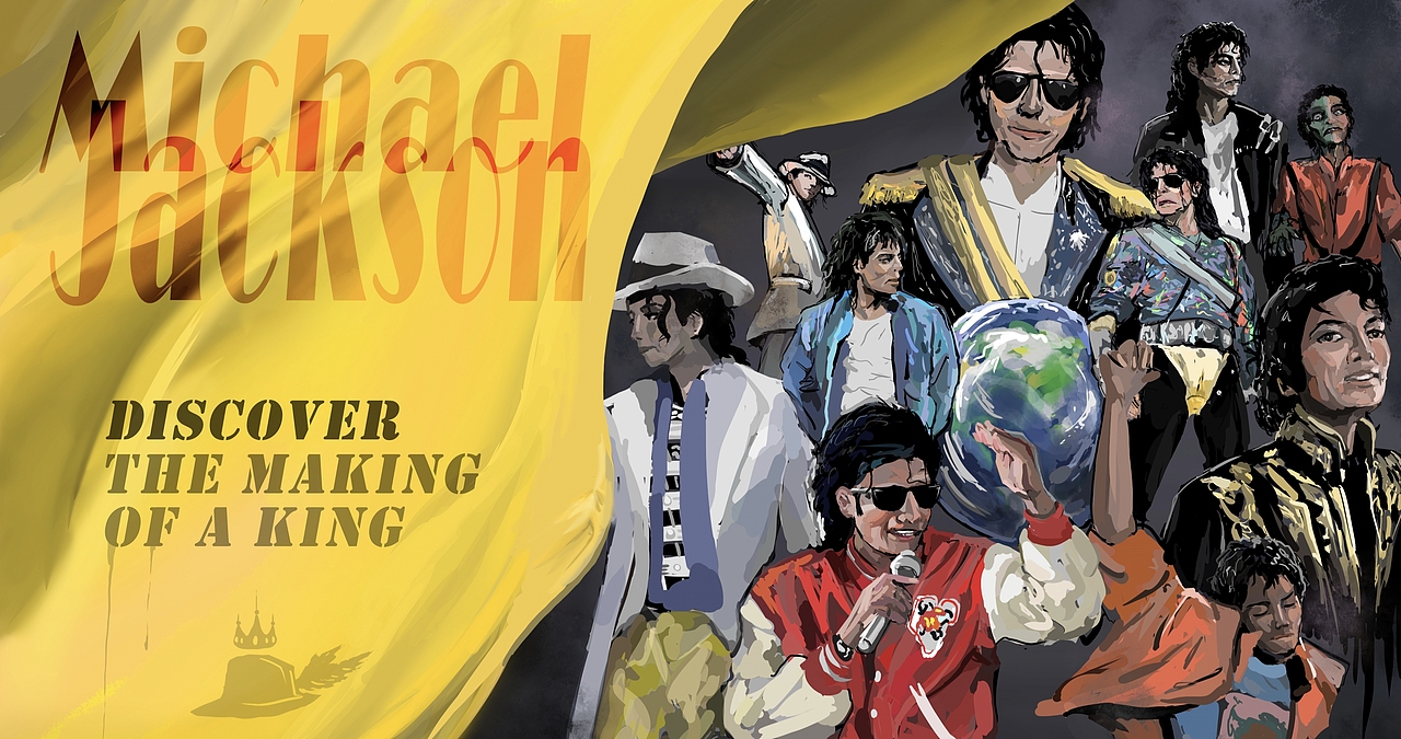迈克尔杰克逊宣传海报（图ZNDA1ODI2MjQw） - 创作习作 - 站酷设计师关白WHY原创素材 - 站酷ZCOOL