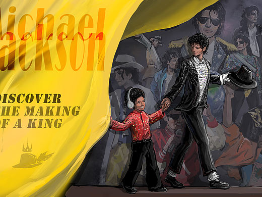 迈克尔杰克逊宣传海报