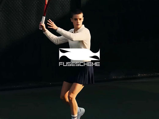 用AI跑了一组网球服装时尚片