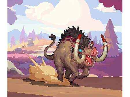 工作图像素立绘