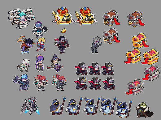 工作像素设定图