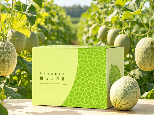 接手一款哈密瓜设计，客户很满意