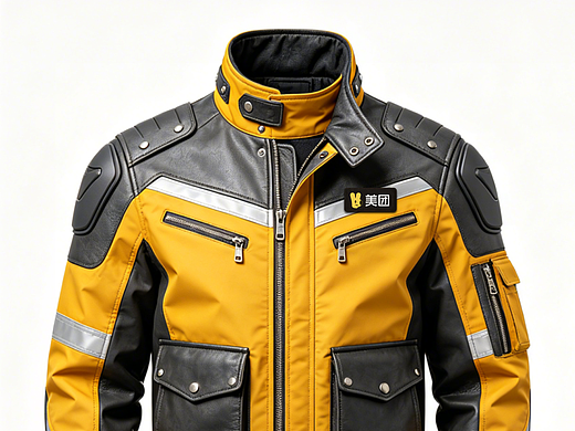 美团骑手机能冲锋衣