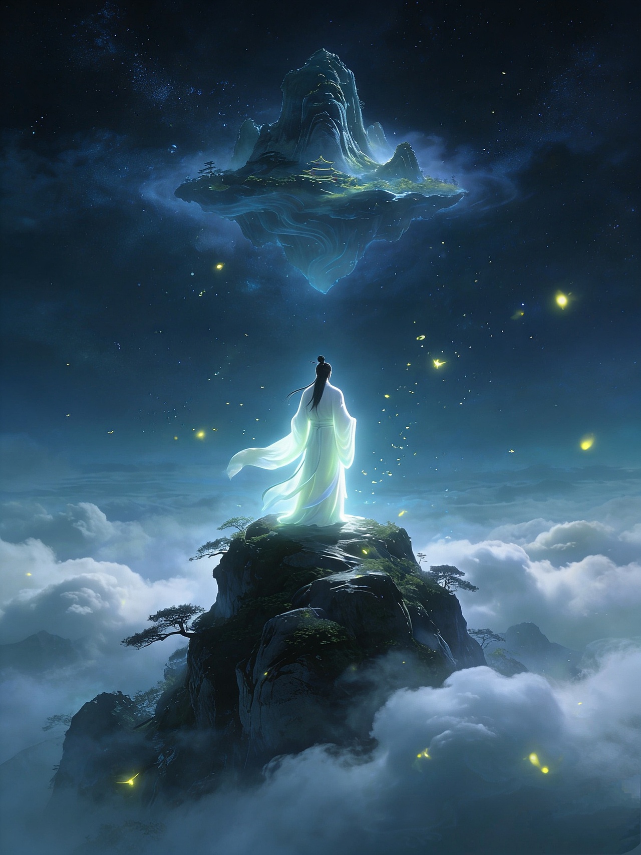 原创国风仙侠插画合集（图ZNDA1ODMyNDg0） - 艺术插画 - 站酷设计师y银s神原创素材 - 站酷ZCOOL