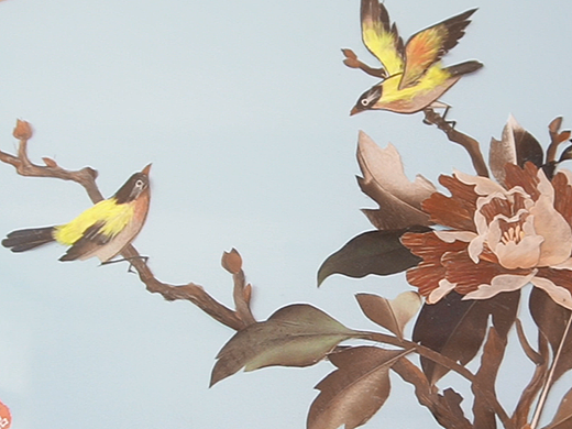 毕业设计作品《羽上丹青》