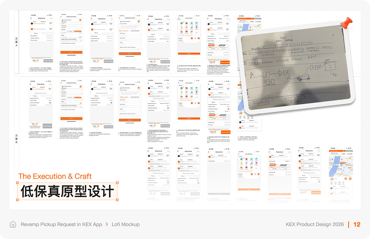 11 次点击 -> 3 步:KEX (泰国) 预约取件体验重构(图ZNDA1ODM5ODI0) - APP界面 - 站酷设计师preyanuch原创素材 - 站酷ZCOOL